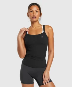DAMES Gymshark Tanktops|T-shirts*Elevate Ruched Tank