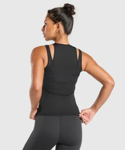 DAMES Gymshark Tanktops|T-shirts*Elevate Tank With Shelf