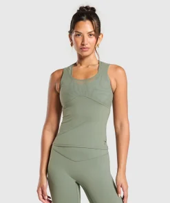 DAMES Gymshark Tanktops|T-shirts*Elevate Tank With Shelf