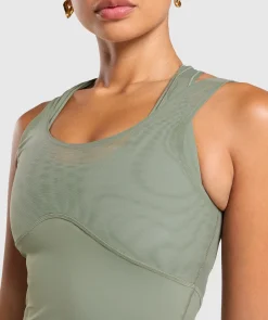 DAMES Gymshark Tanktops|T-shirts*Elevate Tank With Shelf