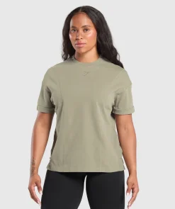 DAMES Gymshark Bedekkende Sportkleding|T-shirts*Elevated Power T-Shirt