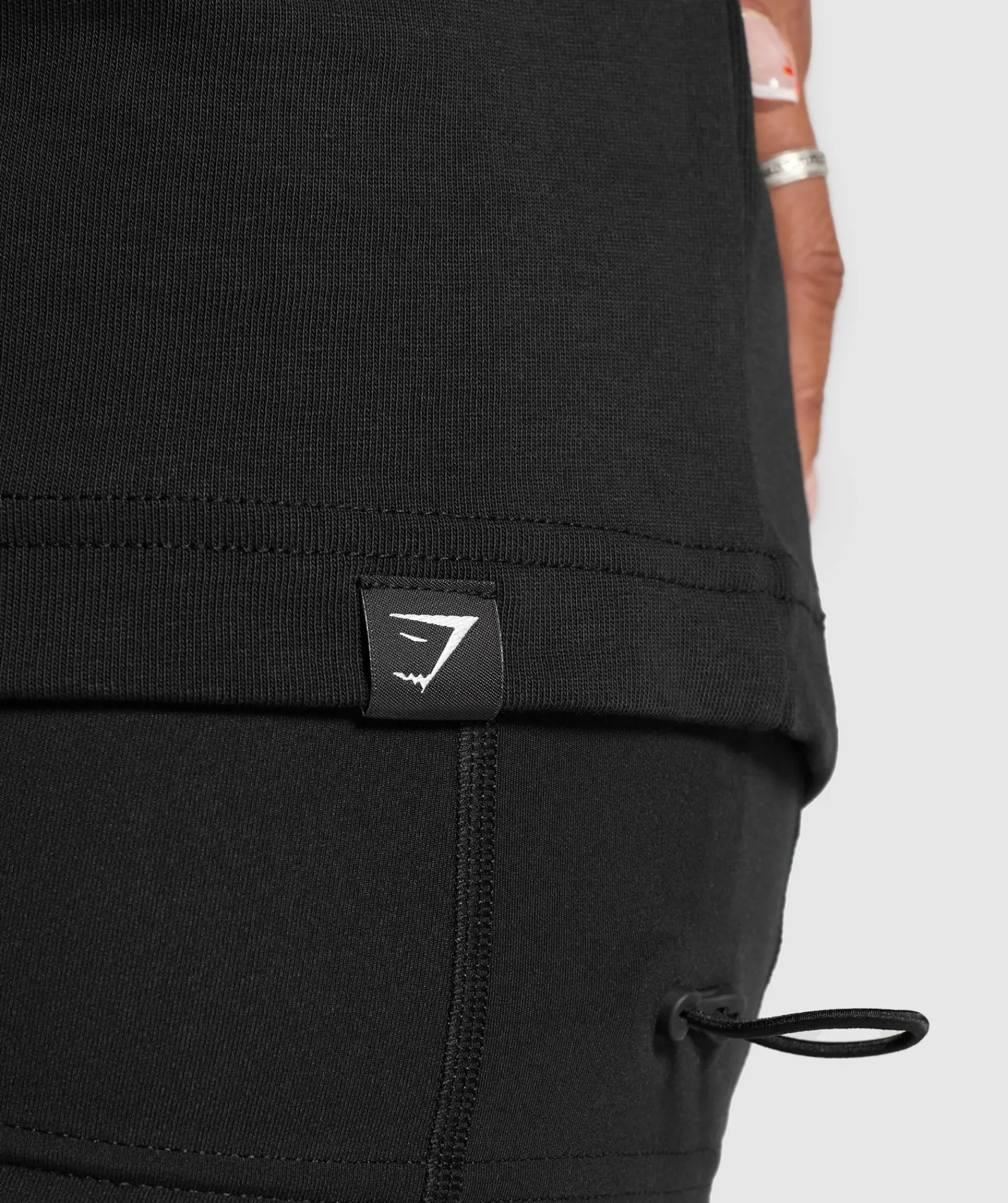 DAMES Gymshark T-shirts*Embroidered Logo Oversized T-Shirt