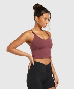 DAMES Gymshark Croptops|Tanktops*Everyday Cami Tank With Shelf