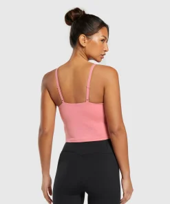 DAMES Gymshark Croptops|Tanktops*Everyday Cami Tank With Shelf