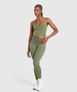 DAMES Gymshark Croptops|Tanktops*Everyday Cami Tank With Shelf