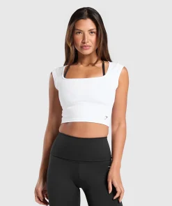 DAMES Gymshark Croptops|T-shirts*Everyday Cap Sleeve Crop Top