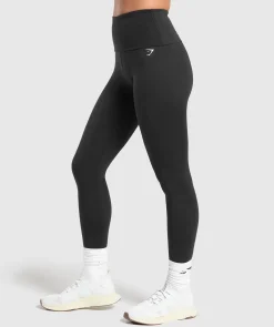 DAMES Gymshark Bedekkende Sportkleding|Leggings*Everyday Foldover Leggings