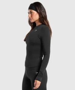 DAMES Gymshark Bedekkende Sportkleding|T-shirts*Everyday High Neck Long Sleeve Top