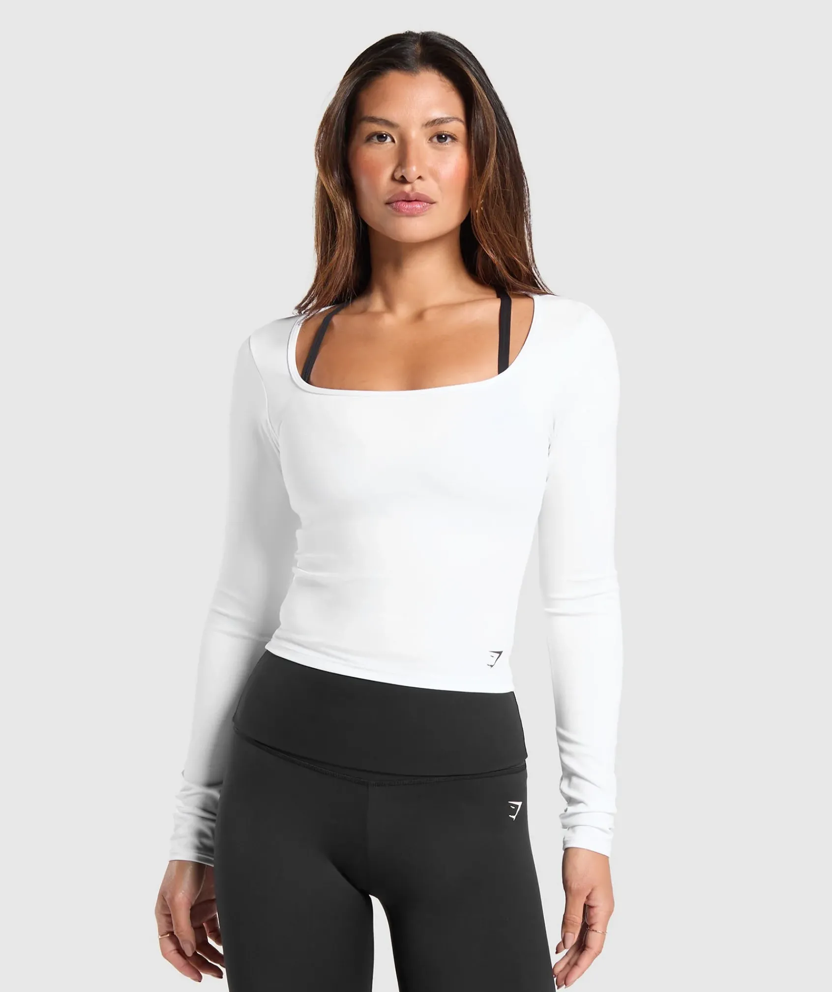 DAMES Gymshark Croptops|T-shirts*Everyday Long Sleeve Midi Top