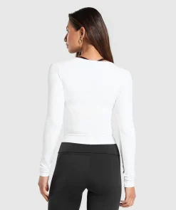 DAMES Gymshark Croptops|T-shirts*Everyday Long Sleeve Midi Top