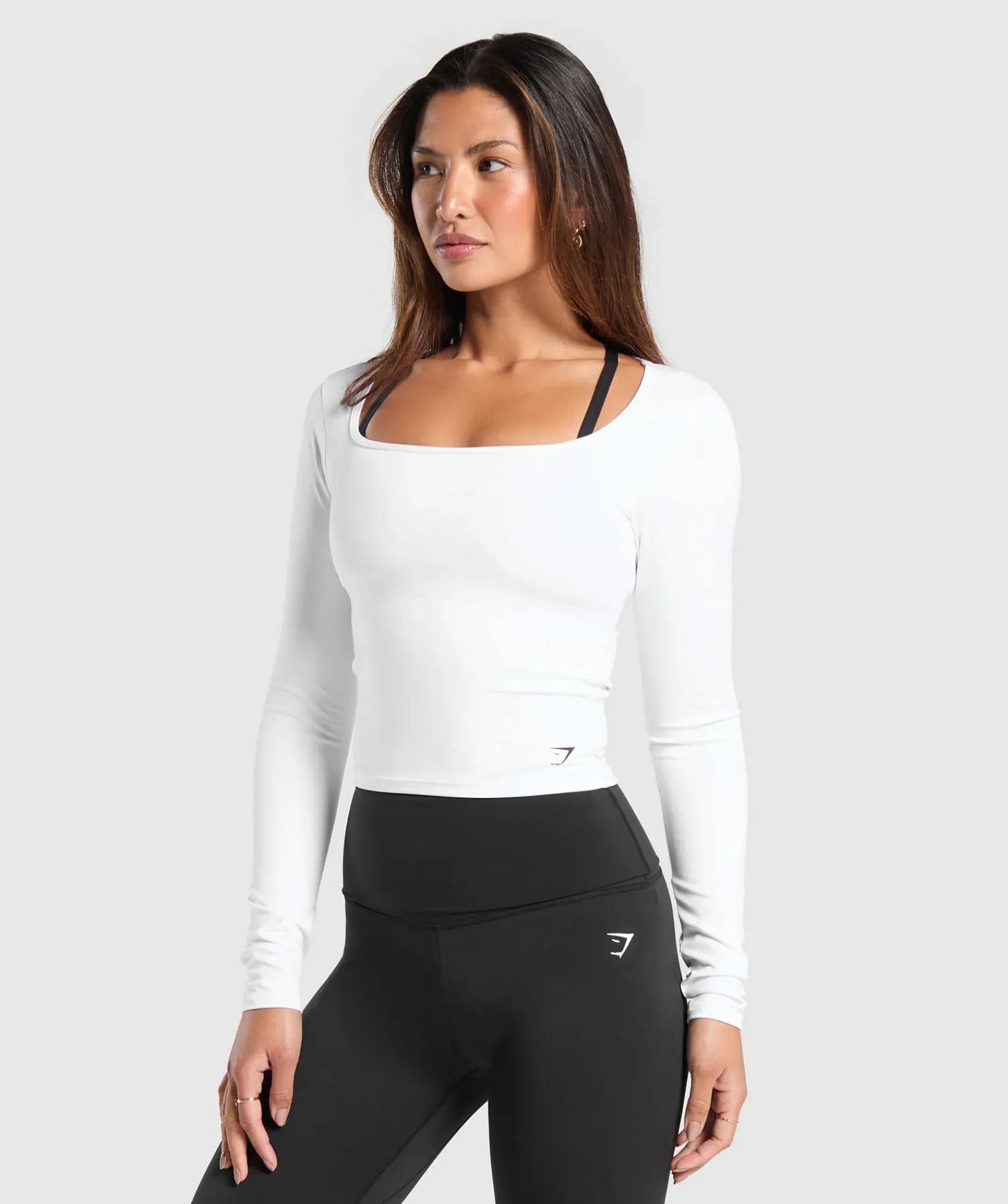 DAMES Gymshark Croptops|T-shirts*Everyday Long Sleeve Midi Top