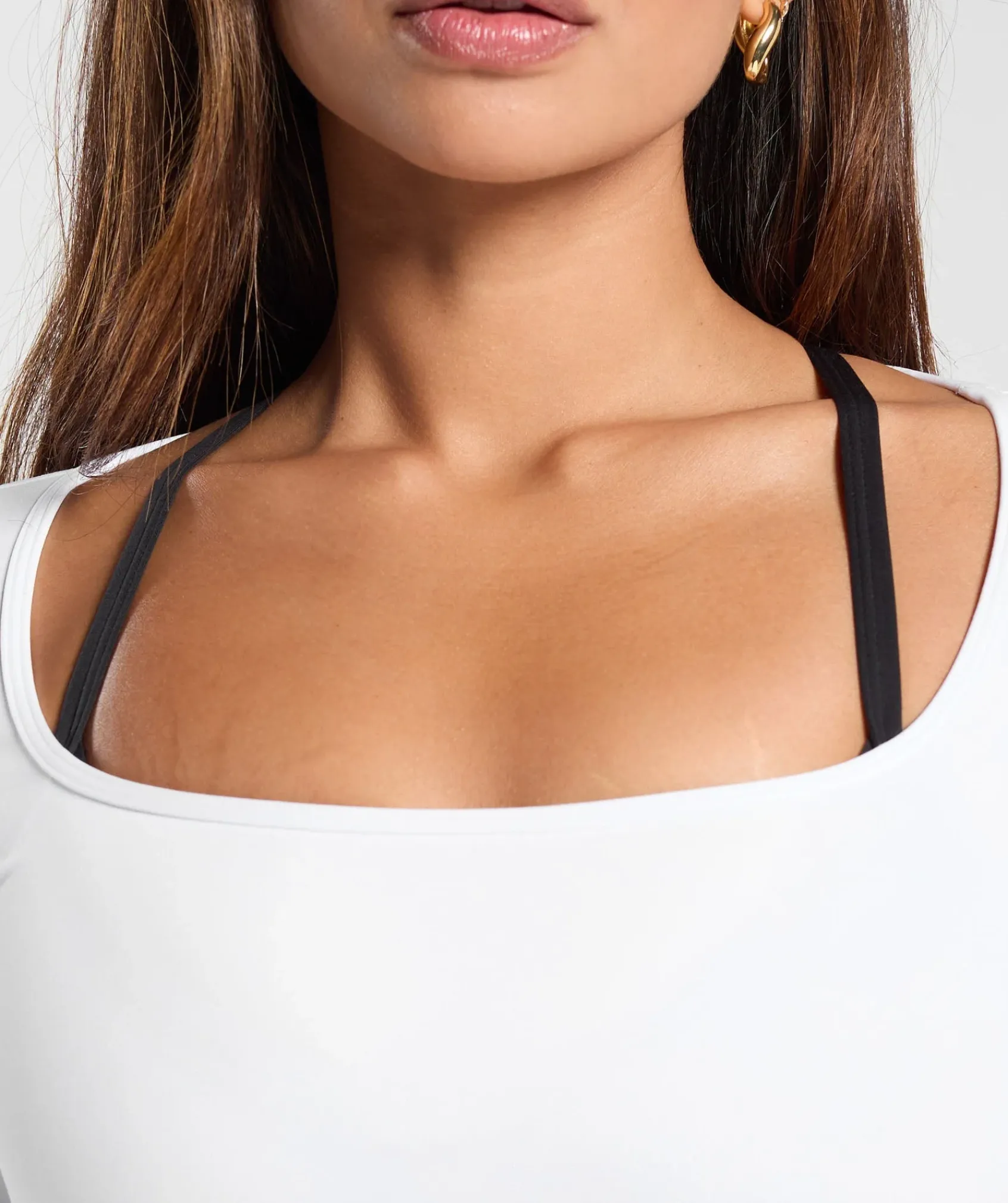 DAMES Gymshark Croptops|T-shirts*Everyday Long Sleeve Midi Top