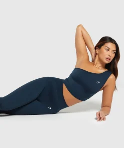 DAMES Gymshark Croptops|Tanktops*Everyday One Shoulder Ruched Tank