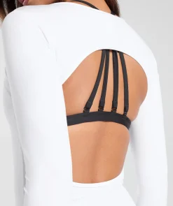 DAMES Gymshark T-shirts*Everyday Open Back Long Sleeve Top
