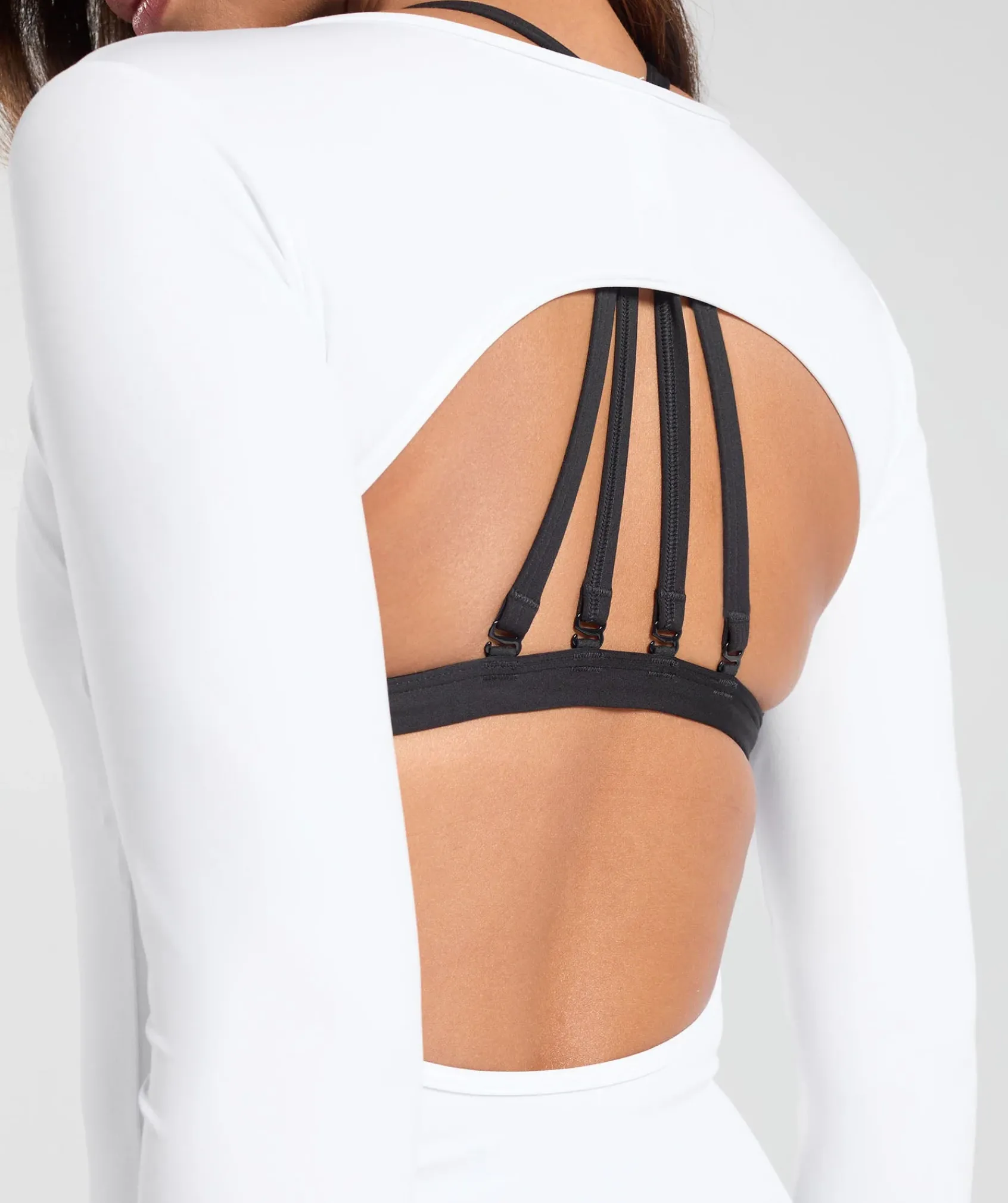 DAMES Gymshark T-shirts*Everyday Open Back Long Sleeve Top