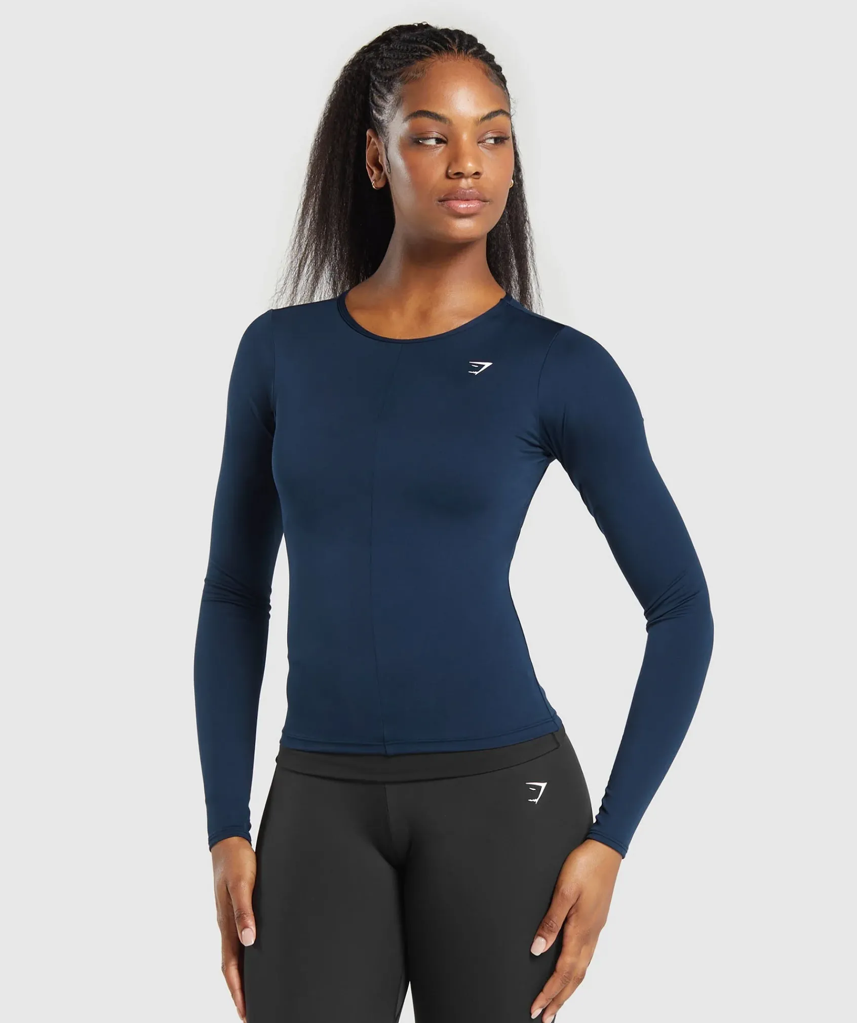DAMES Gymshark T-shirts*Everyday Open Back Long Sleeve Top
