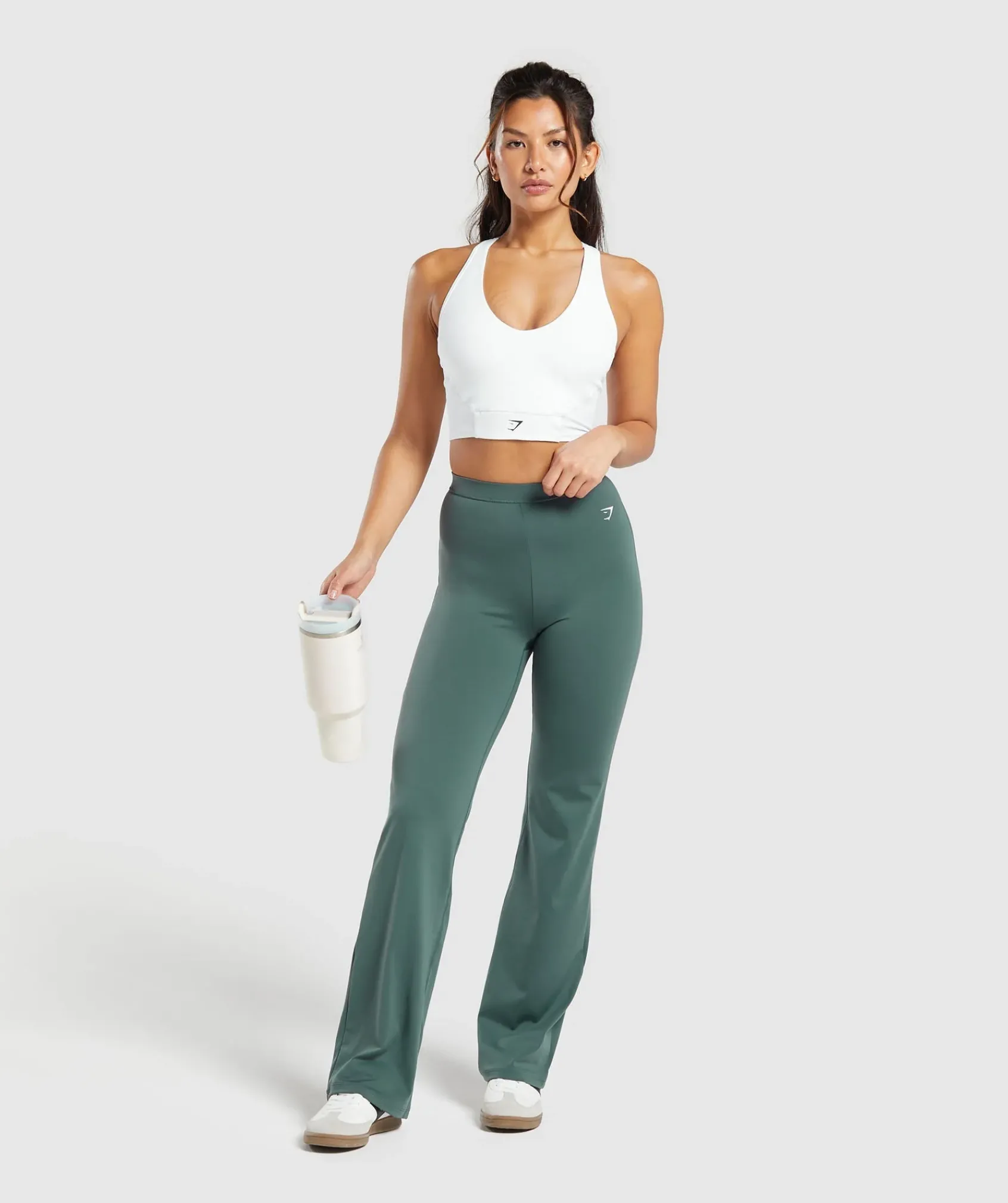 DAMES Gymshark Bedekkende Sportkleding|Leggings*Everyday Regular Flared Leggings