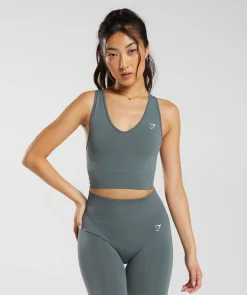 DAMES Gymshark Croptops|Tanktops*Everyday Seamless Crop Tank