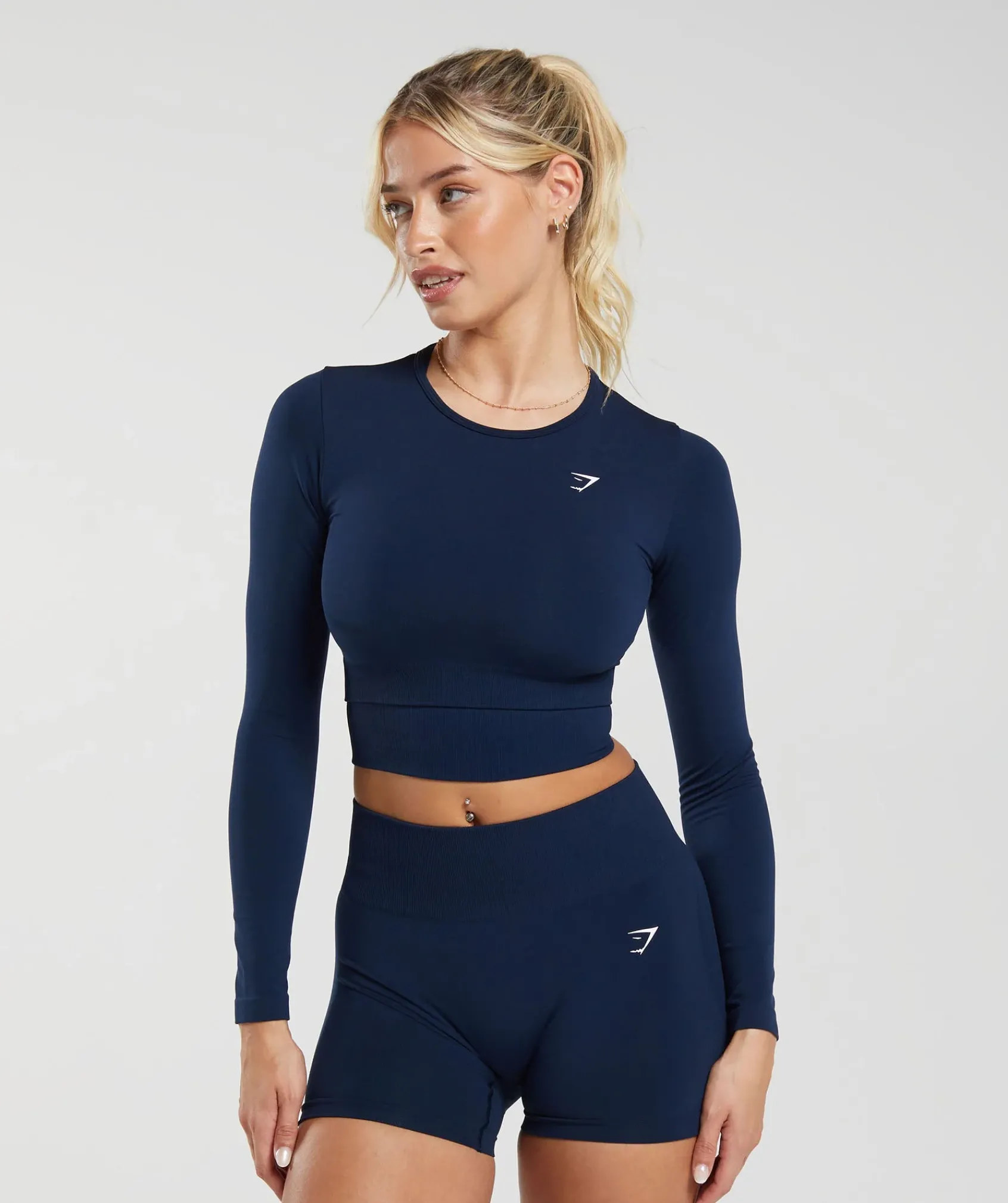 DAMES Gymshark Croptops|T-shirts*Everyday Seamless Long Sleeve Crop Top