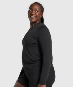 DAMES Gymshark Bedekkende Sportkleding|T-shirts*Everyday Seamless Long Sleeve Top