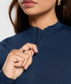 DAMES Gymshark Bedekkende Sportkleding|Sportjacks*Everyday Seamless Zip Tracktop