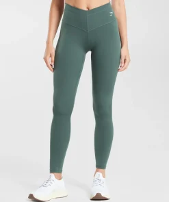 DAMES Gymshark Leggings|Hoog Getailleerd*Everyday V Waistband Leggings