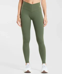 DAMES Gymshark Leggings|Hoog Getailleerd*Everyday V Waistband Leggings