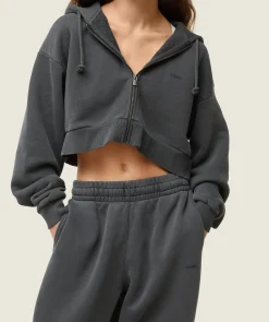 DAMES Gymshark Hoodies & Truien*everywear Cropped Zip Hoodie