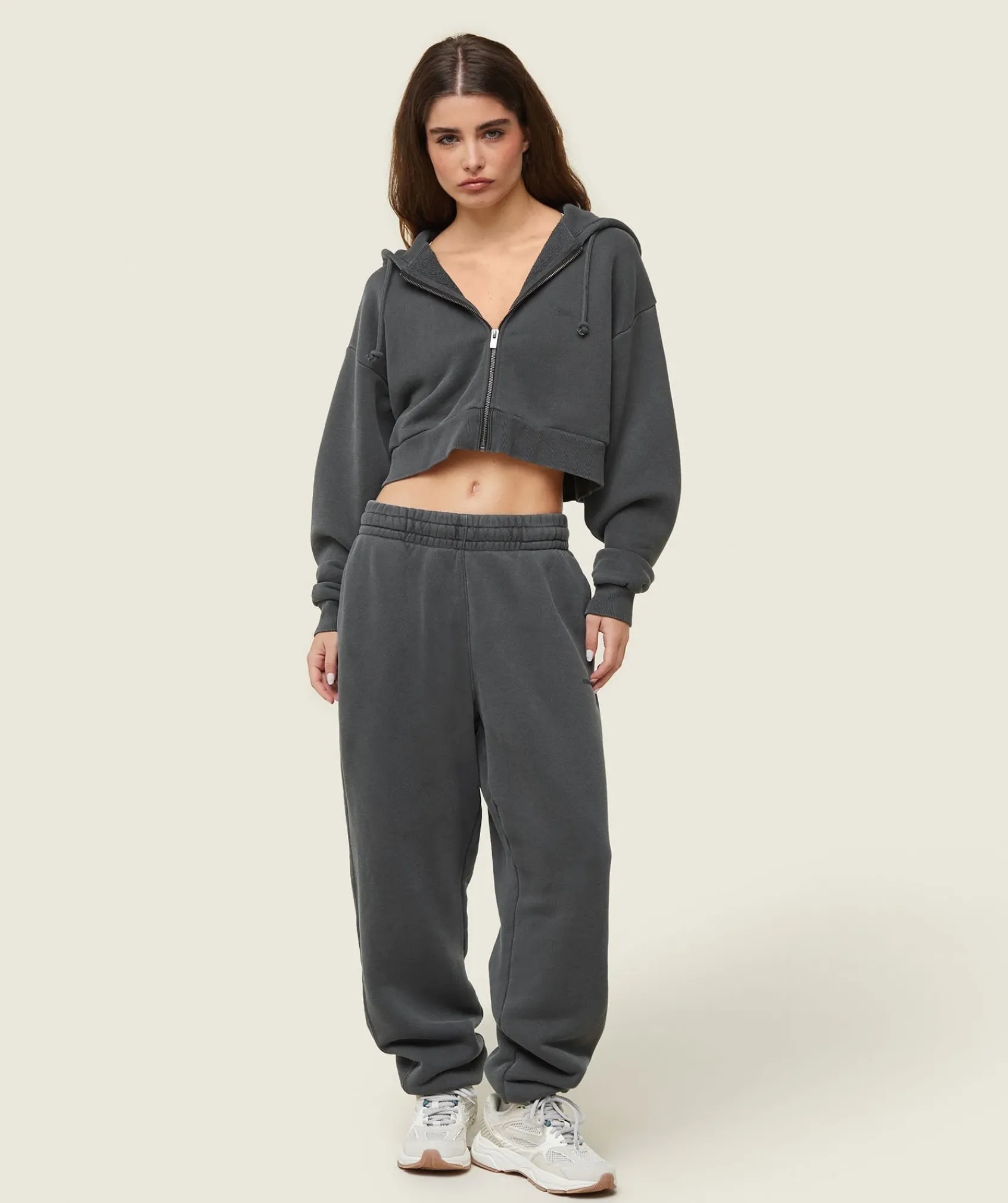 DAMES Gymshark Hoodies & Truien*everywear Cropped Zip Hoodie