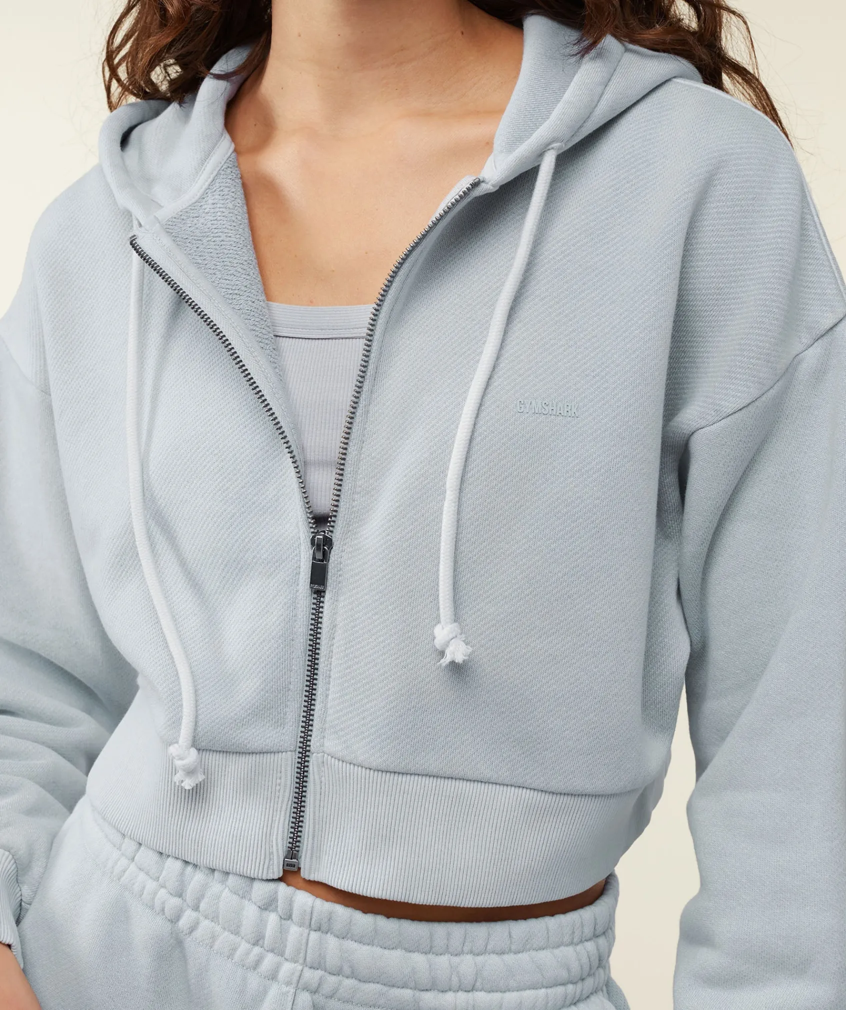 DAMES Gymshark Hoodies & Truien*everywear Cropped Zip Hoodie