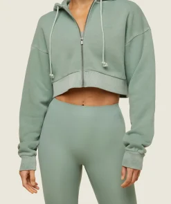 DAMES Gymshark Hoodies & Truien*everywear Cropped Zip Hoodie