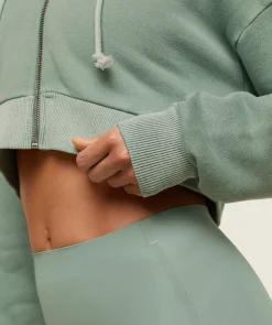 DAMES Gymshark Hoodies & Truien*everywear Cropped Zip Hoodie