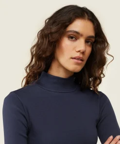 DAMES Gymshark T-shirts*everywear Long Sleeve Ribbed Turtle Neck