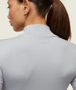 DAMES Gymshark T-shirts*everywear Long Sleeve Ribbed Turtle Neck