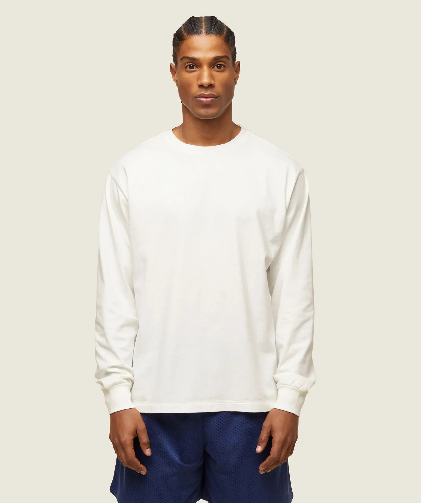 Heren Gymshark T-shirts*everywear Relaxed Long Sleeve Tee