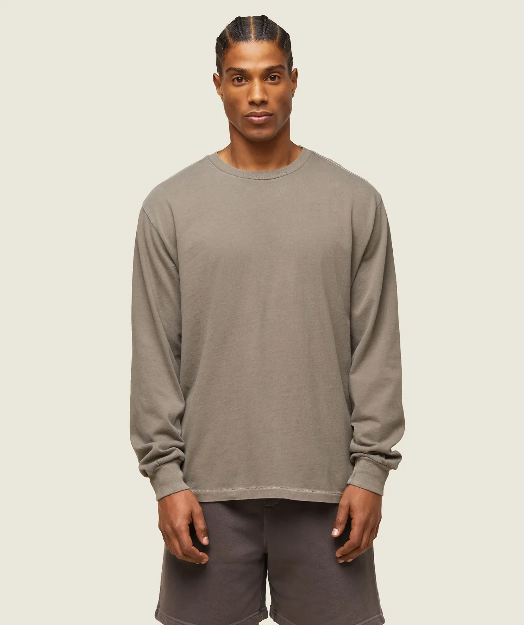 Heren Gymshark T-shirts*everywear Relaxed Long Sleeve Tee