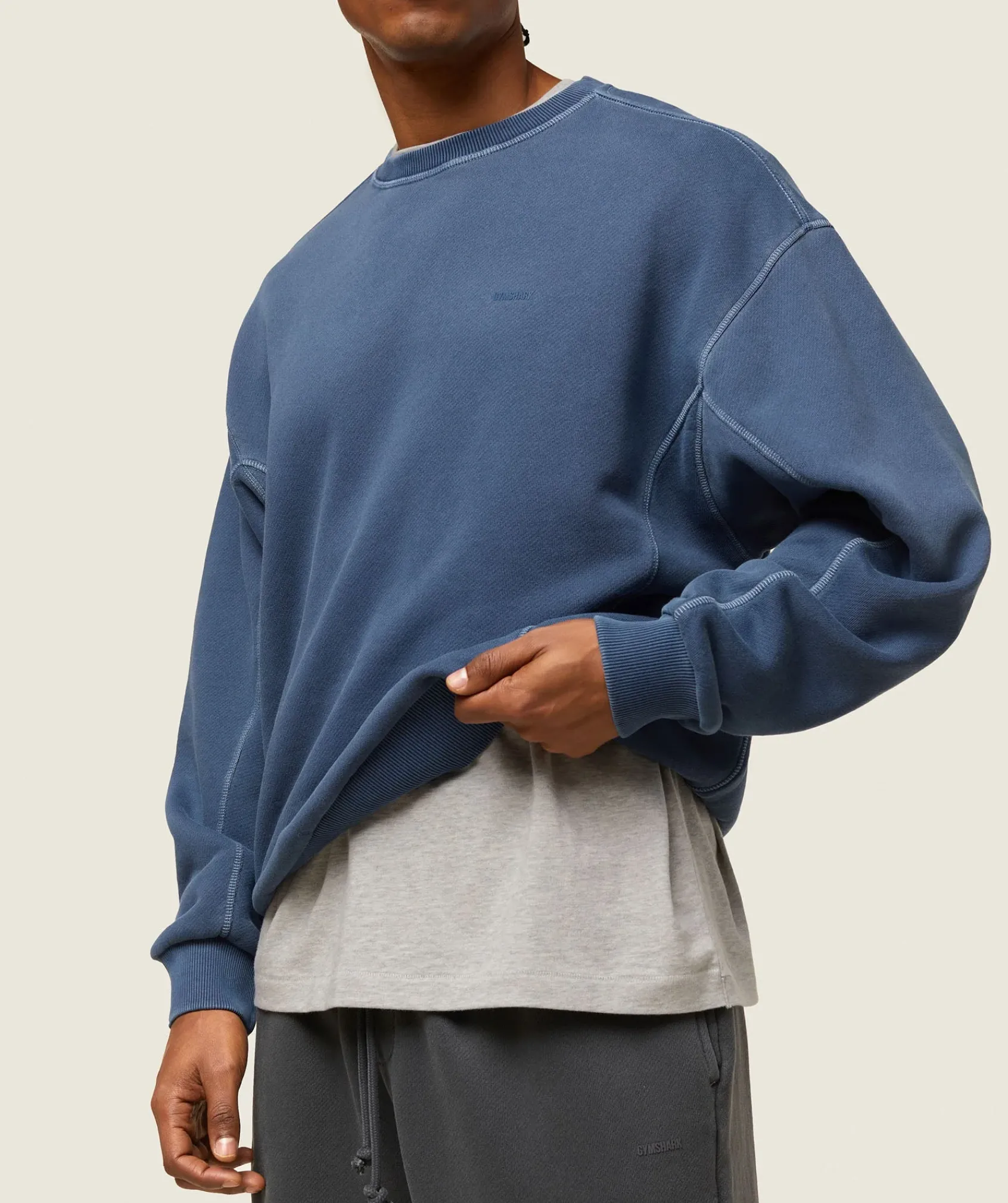 Heren Gymshark Hoodies & Truien*everywear Relaxed Stitch Sweatshirt