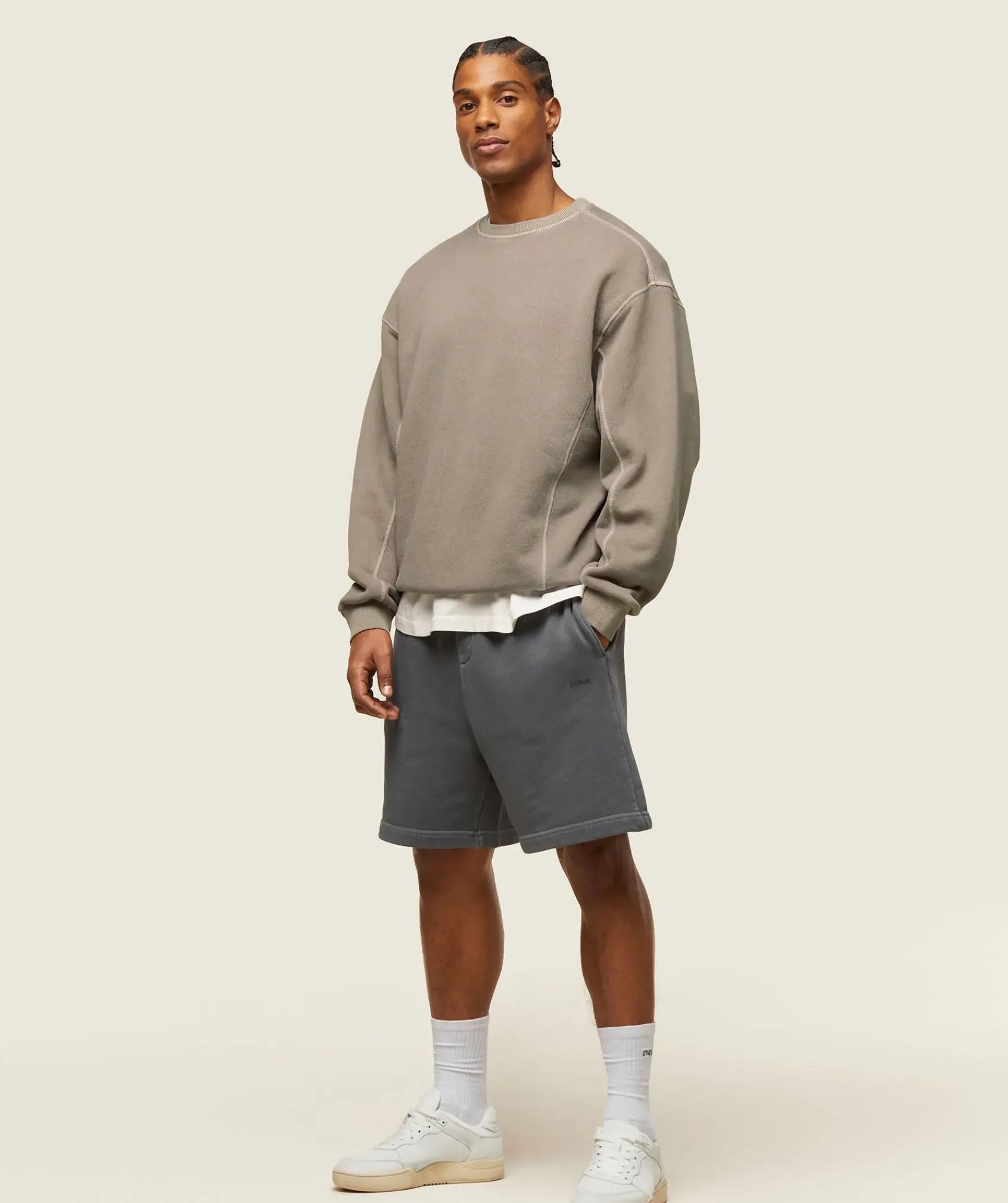 Heren Gymshark Hoodies & Truien*everywear Relaxed Stitch Sweatshirt