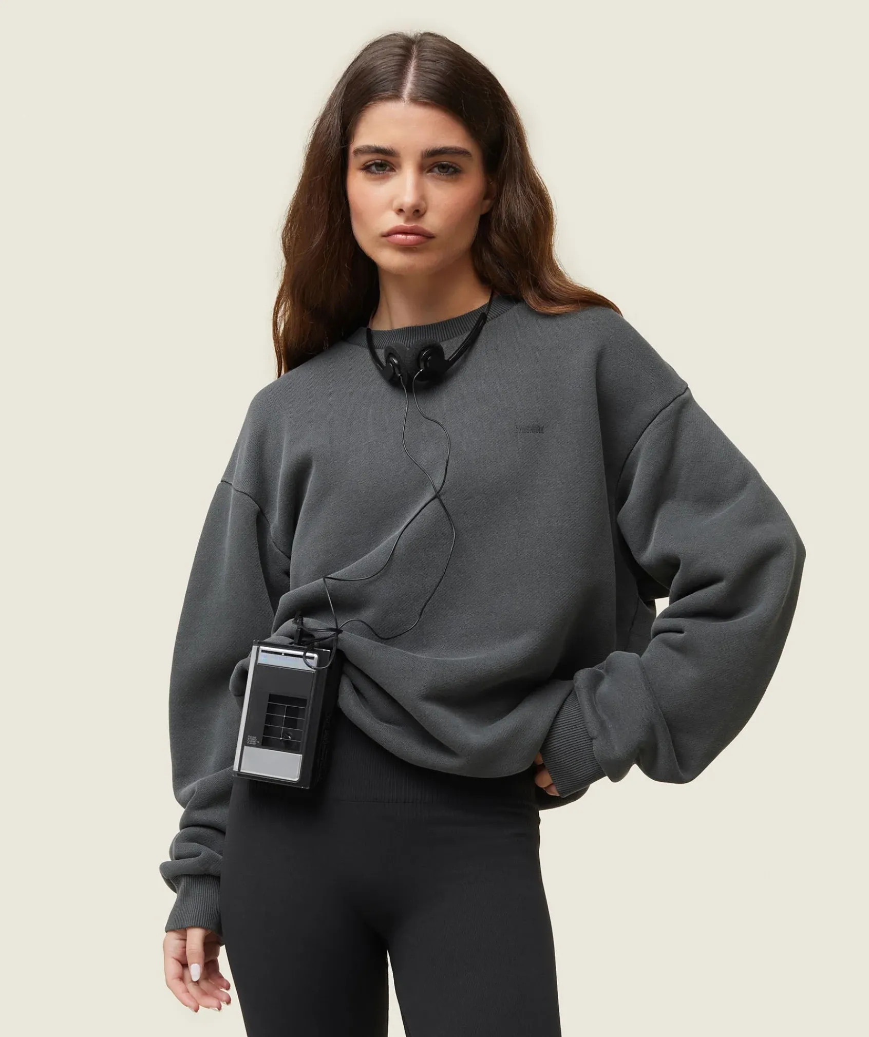 DAMES Gymshark Hoodies & Truien*everywear Relaxed Sweatshirt