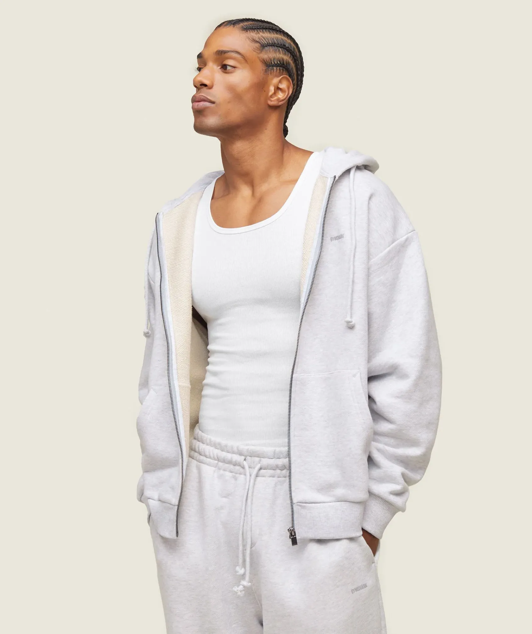 Heren Gymshark Hoodies & Truien*everywear Relaxed Zip Hoodie