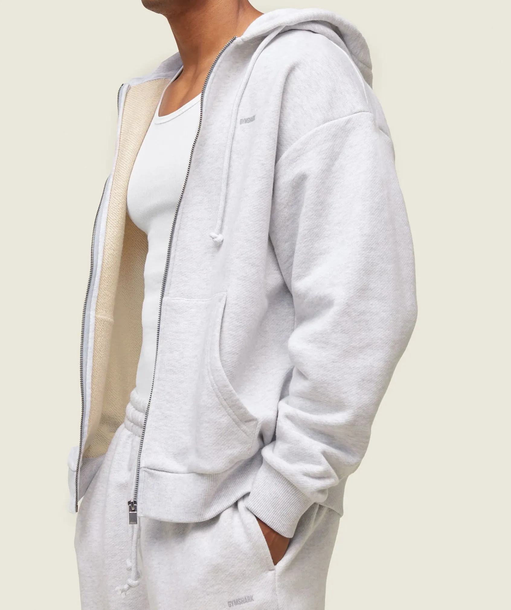Heren Gymshark Hoodies & Truien*everywear Relaxed Zip Hoodie