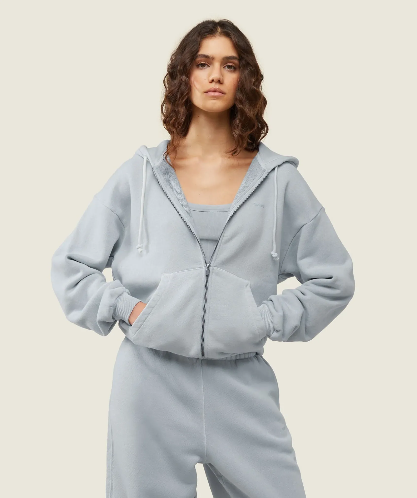 DAMES Gymshark Hoodies & Truien*everywear Relaxed Zip Hoodie