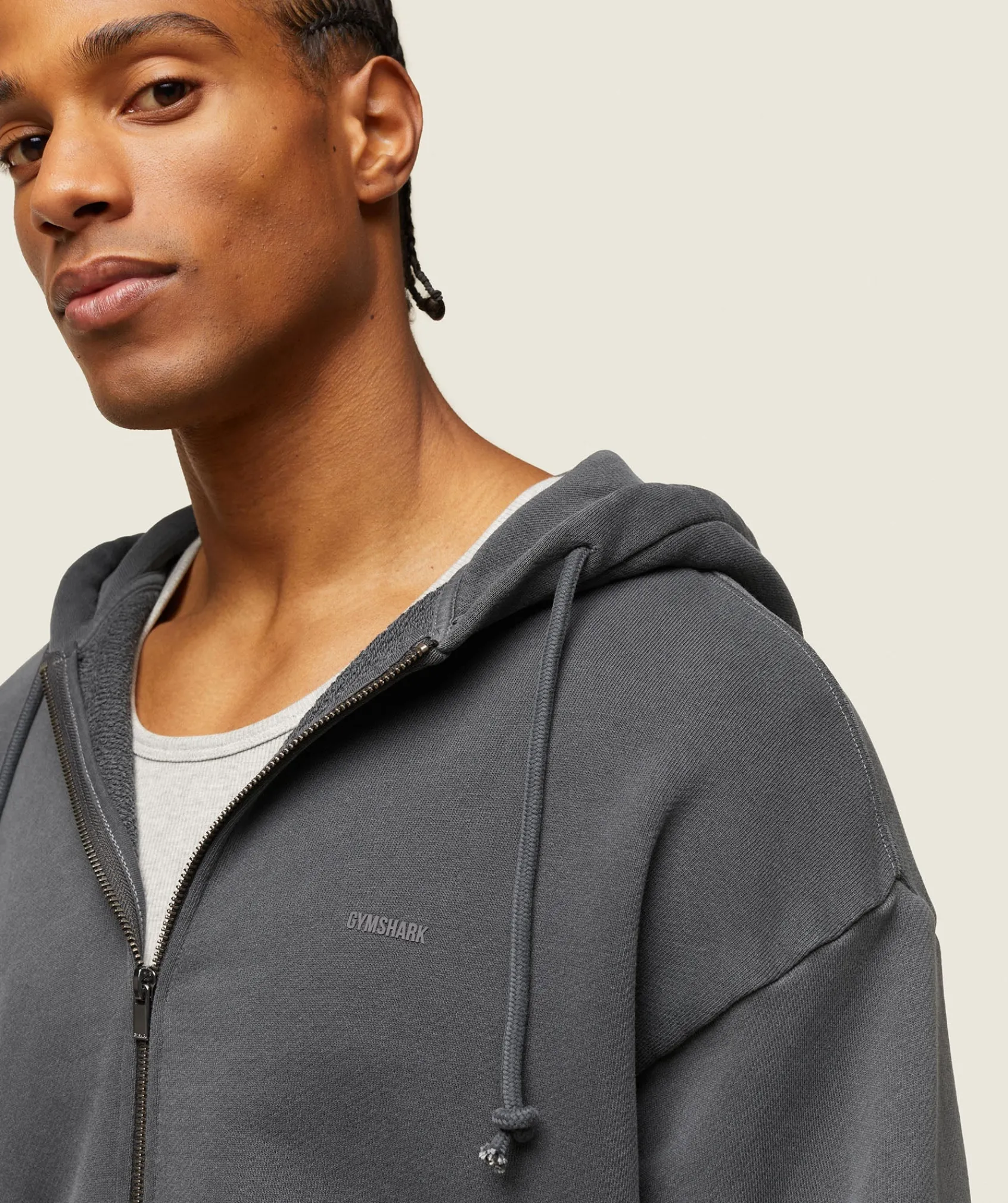 Heren Gymshark Hoodies & Truien*everywear Relaxed Zip Hoodie