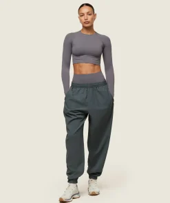 DAMES Gymshark Croptops|T-shirts*everywear Seamless Long Sleeve Crop Top
