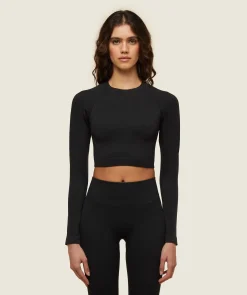 DAMES Gymshark Croptops|T-shirts*everywear Seamless Long Sleeve Crop Top