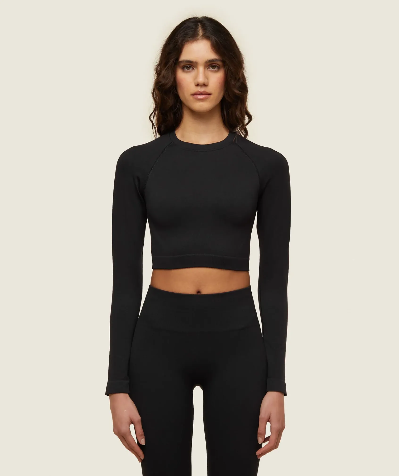 DAMES Gymshark Croptops|T-shirts*everywear Seamless Long Sleeve Crop Top
