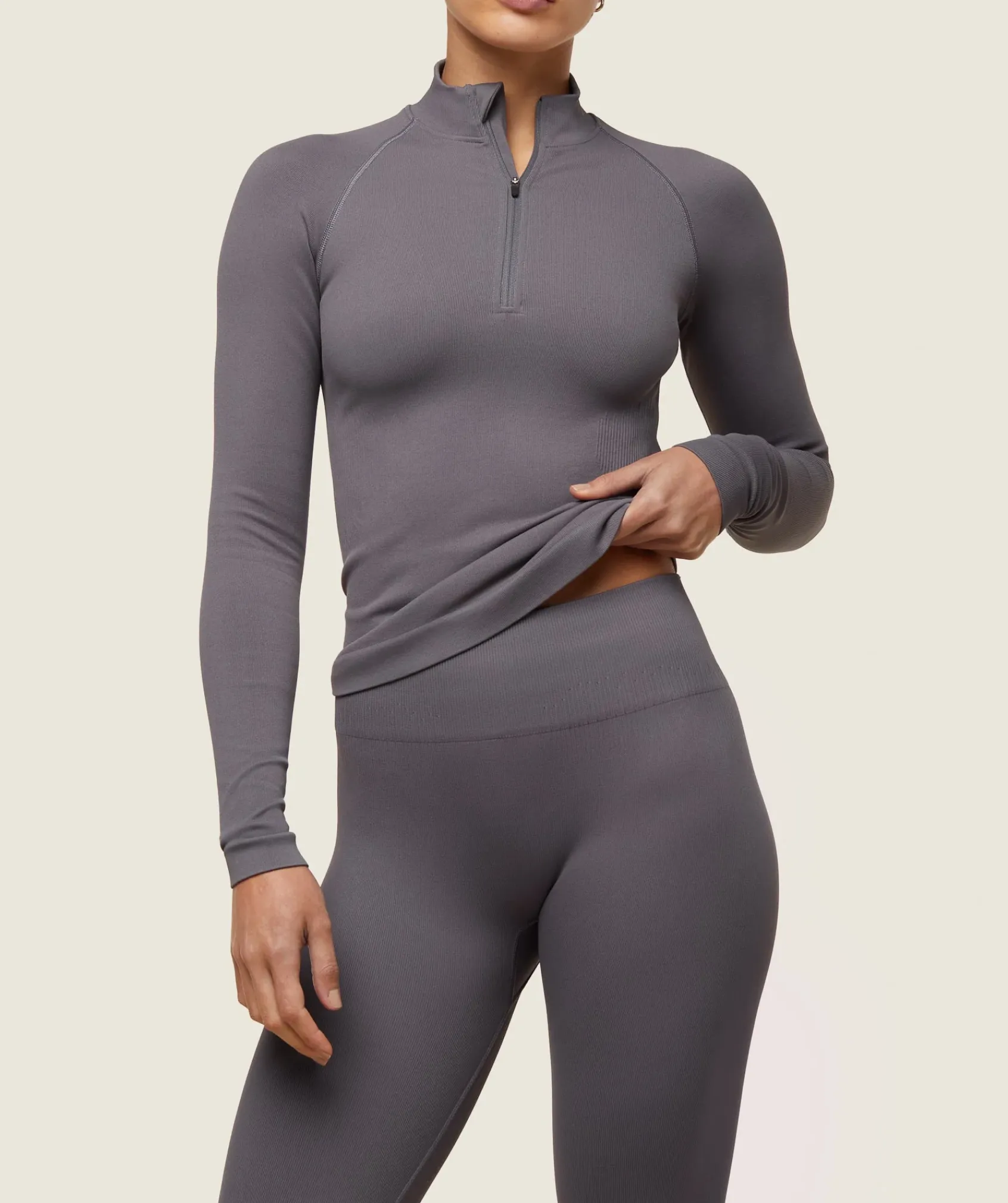 DAMES Gymshark Hoodies & Truien*everywear Seamless Turtleneck