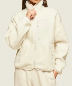 DAMES Gymshark Outerwear|Sportjacks*everywear Zip Up Sherpa Jacket