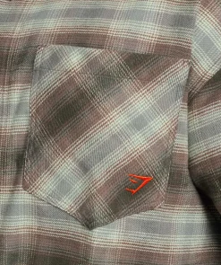 Heren Gymshark T-shirts*Flannel Shirt
