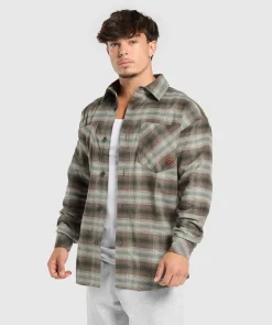 Heren Gymshark T-shirts*Flannel Shirt